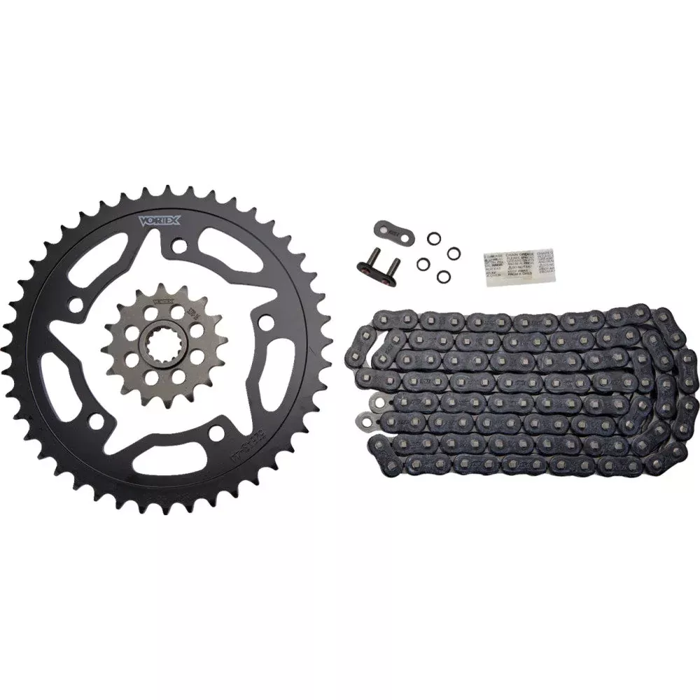 01-'06 for Suzuki GSX-R1000 Sprocket /Chain Kit 16 /44T Sil Rx3 520-110L Blk