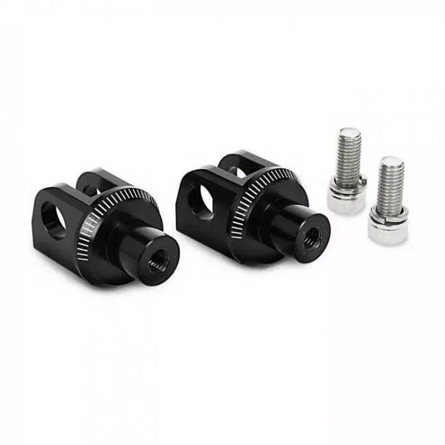 01-'15 for Yamaha FZS1000 FZ1 PUIG Footpeg Adapter 561-06455BK