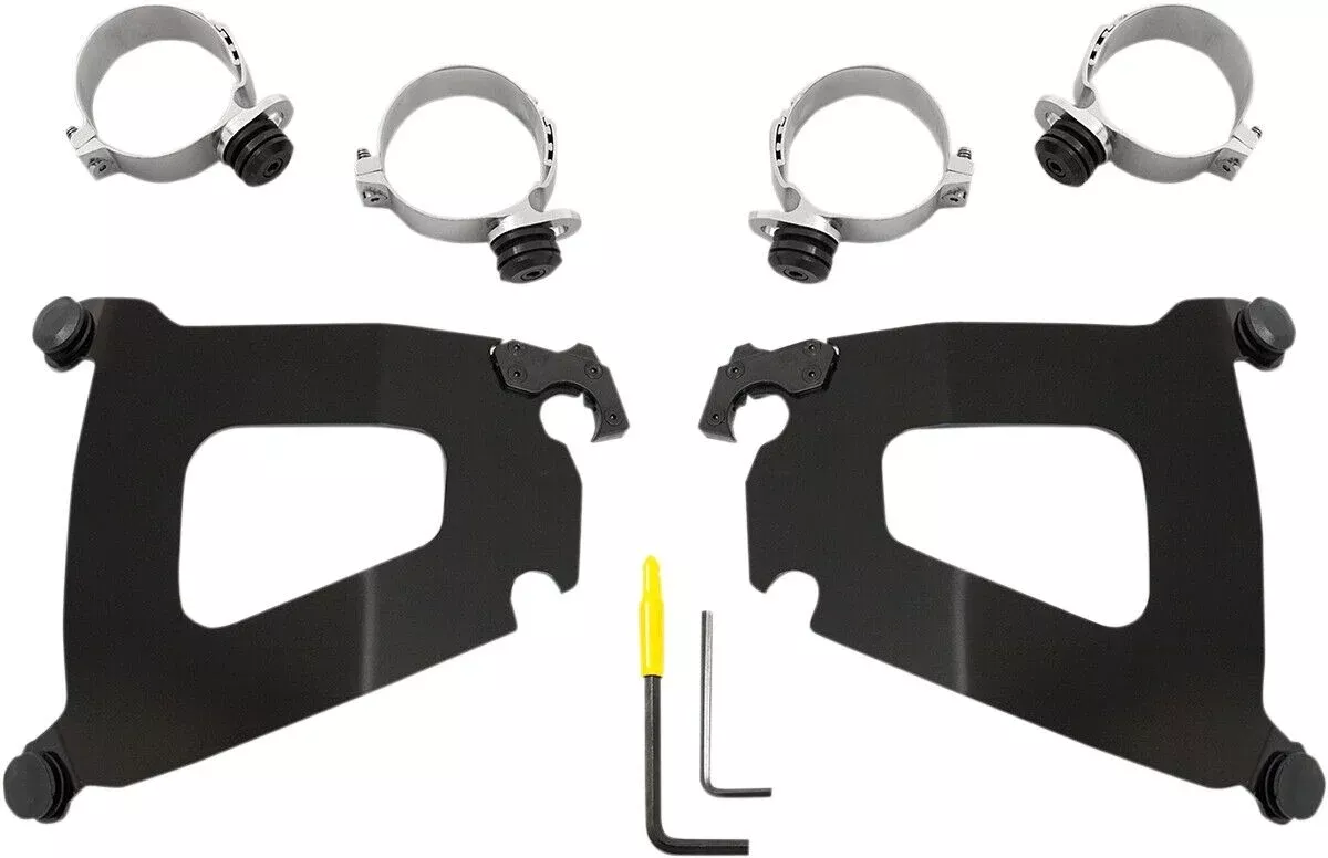 02-08 for Honda VTX1800T MEMPHIS SHADES Bullet Mounting Kit VTX18 Black MEB11