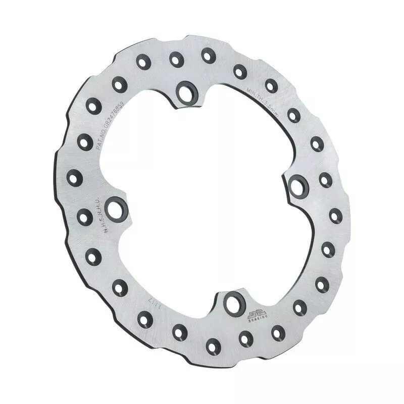 02-'14 for Honda CRF450R JT Rear Brake Rotor Ss Self Cleaning Hon