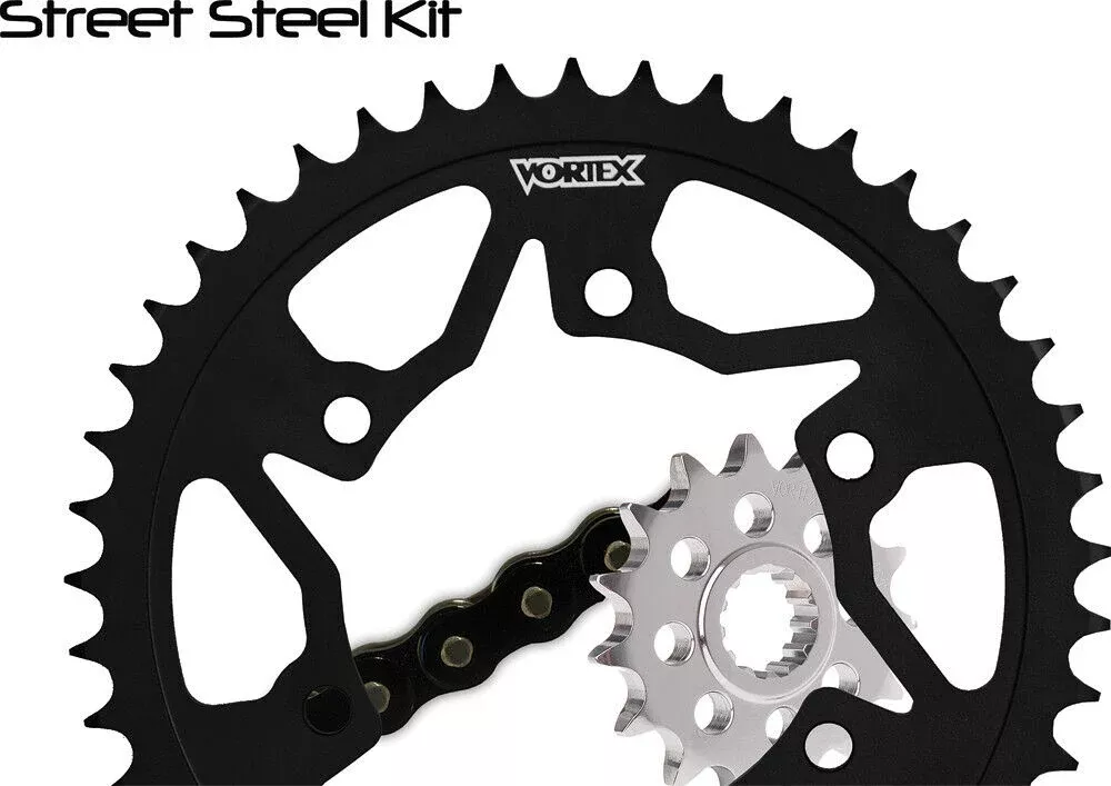 04-'05 for Suzuki GSX-R750 Sprocket /Chain Kit 16 /43T Sil Rx3 520-110L Blk