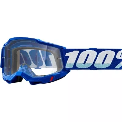 100% Accuri OTG Goggle - Blue/Clear Lens