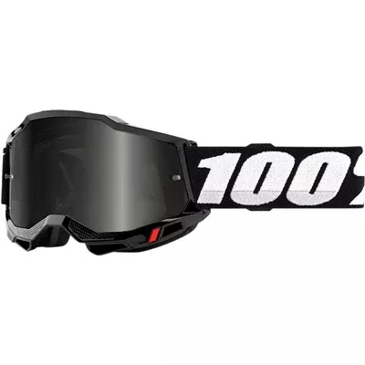 100% Accuri Sand Goggle - Black/Smoke Lens