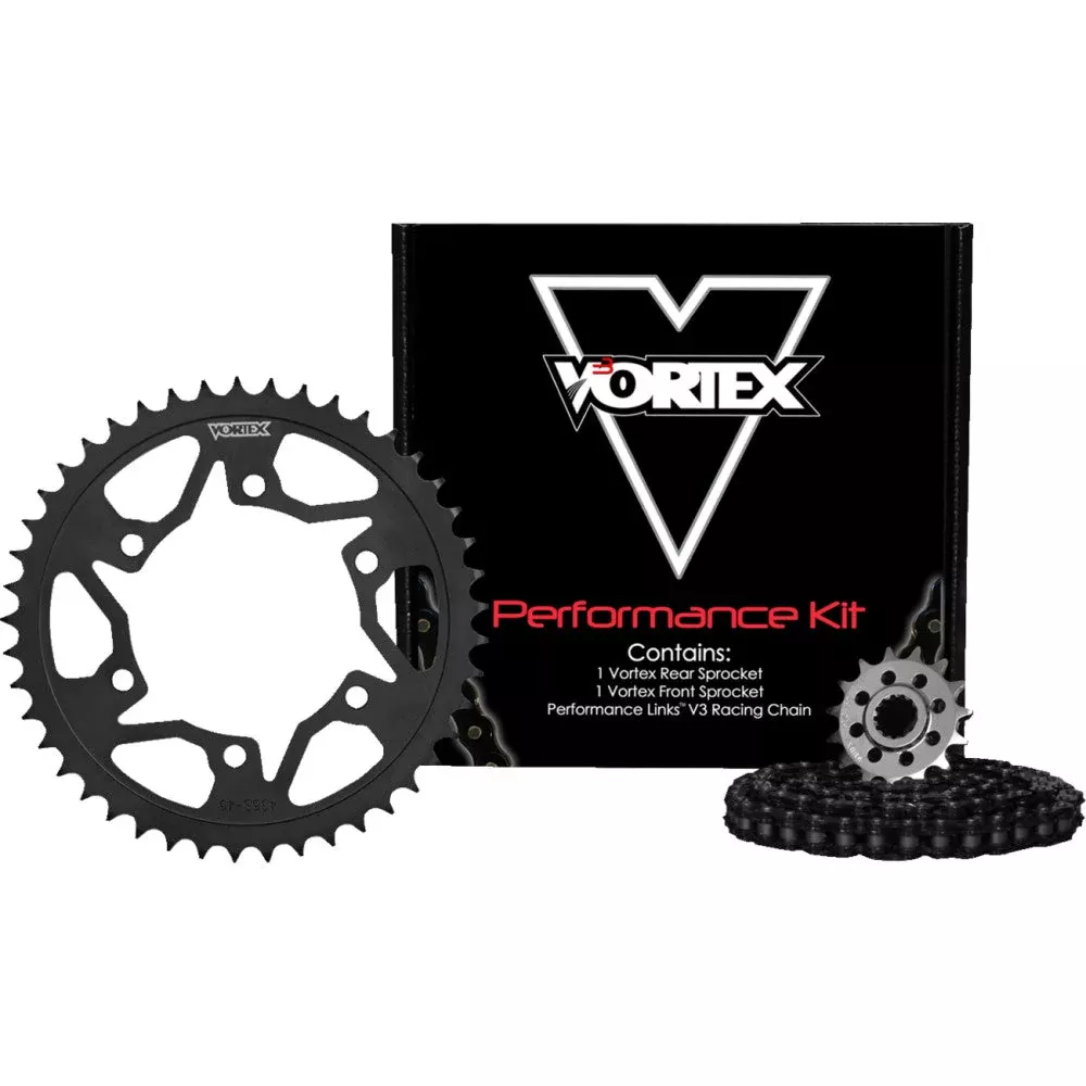13-'17 for Honda CBR500R Sprocket /Chain Kit Stl /Stl 15 /41T Sil Sx3 520-112L Blk