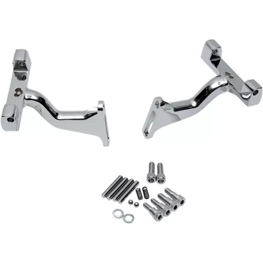 14-20 for Harley CVO Electra Glide Passenger Footboard Raised Mount Chrome