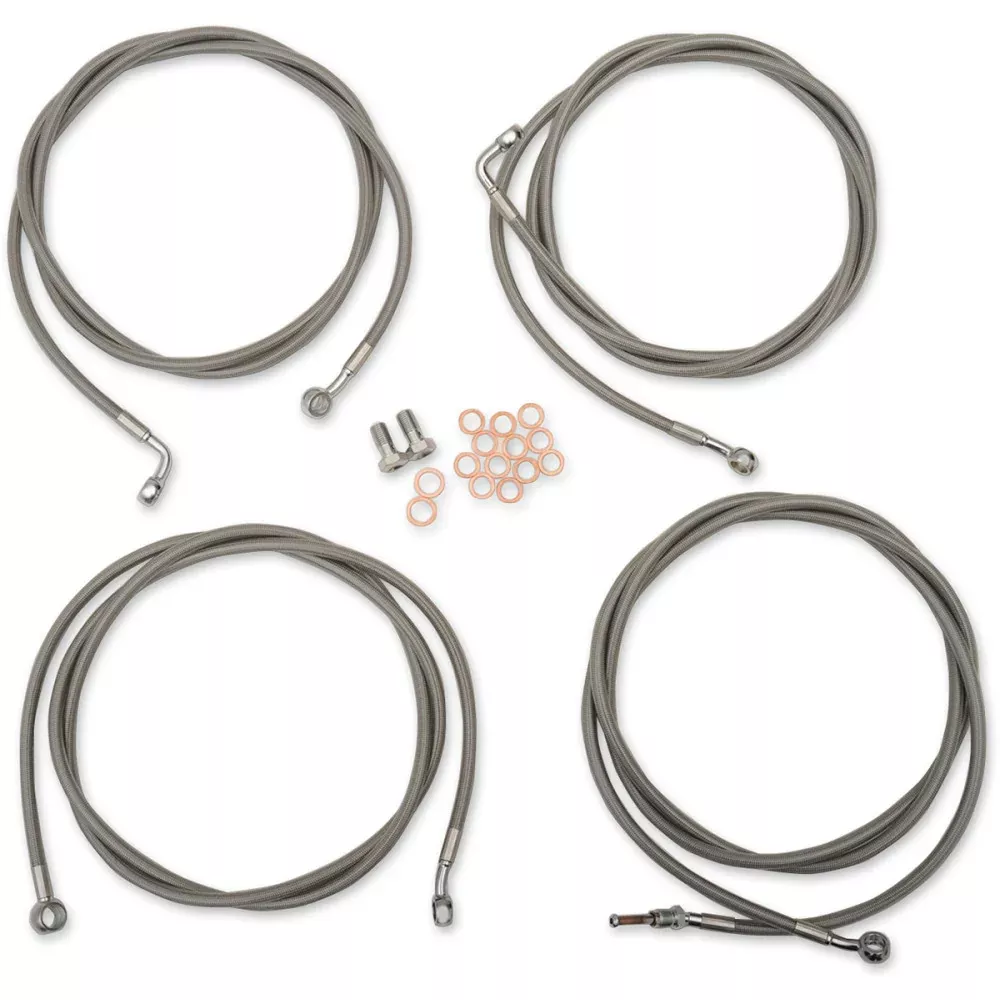 17-20 for Harley FLTRXS Cable /Brake Line Kit 15