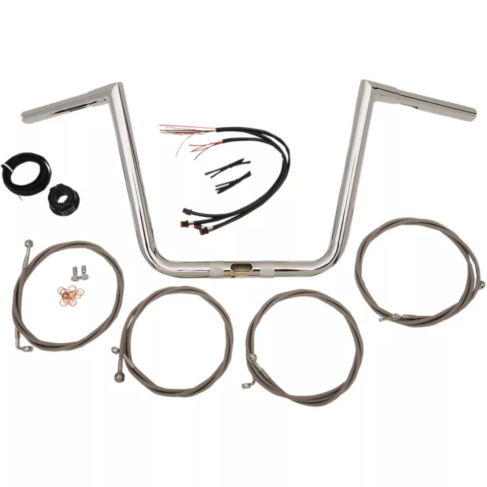 17-20 for Harley Road Glide Special FLTRXS Handlebar and Cable Kit 10