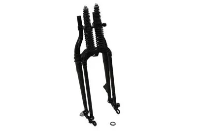 18" BlackSpringer Front Fork Assembly 7/8" Neck Harley G Style 41-57