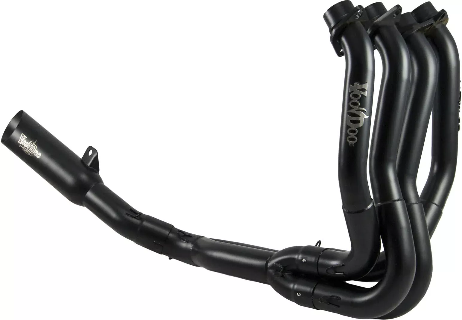 2006-2017 for Kawasaki ZX1400 Ninja ZX-14R VOODOO Shorty System Exhaust Black