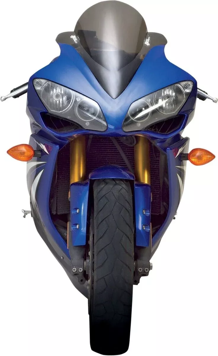 2007-2008 for Yamaha YZF-R1 ZERO GRAVITY Double Bubble Windscreen Smoke YZF-R1