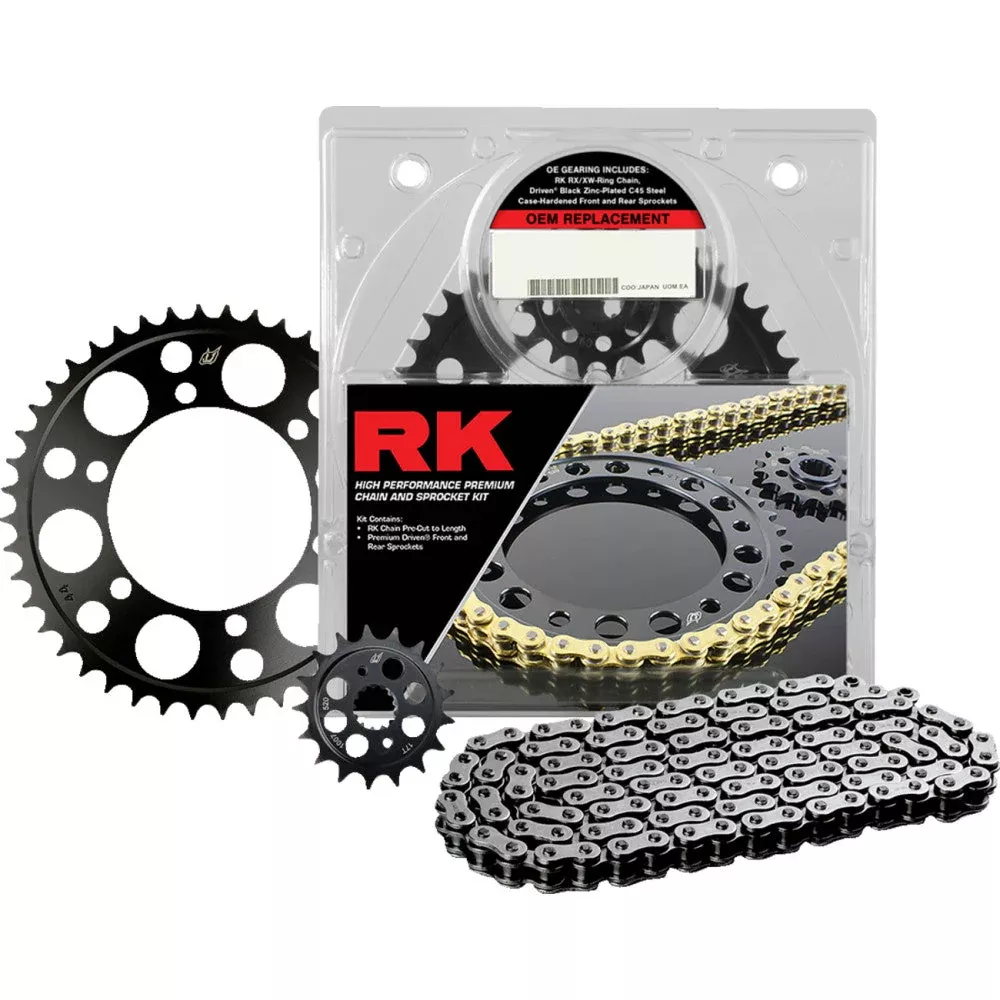 2008-2012 for Kawasaki EX250 H2 RK OEM Chain Kit EX 250 '08-'12 2022-080E