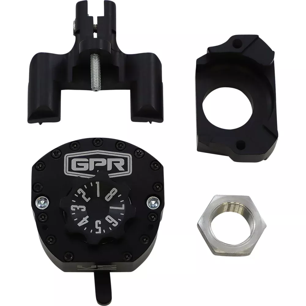 2012-2018 for Kawasaki Ninja ZX-14R GPR V5-S Steering Damper Black ZX14R