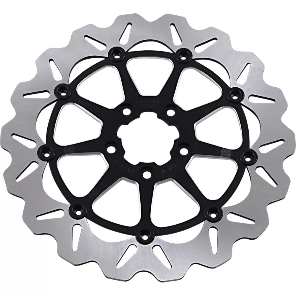 2014-2016 for Harley 883 SuperLow XLL GALFER Wave Rotor Contrast Cut 12.5