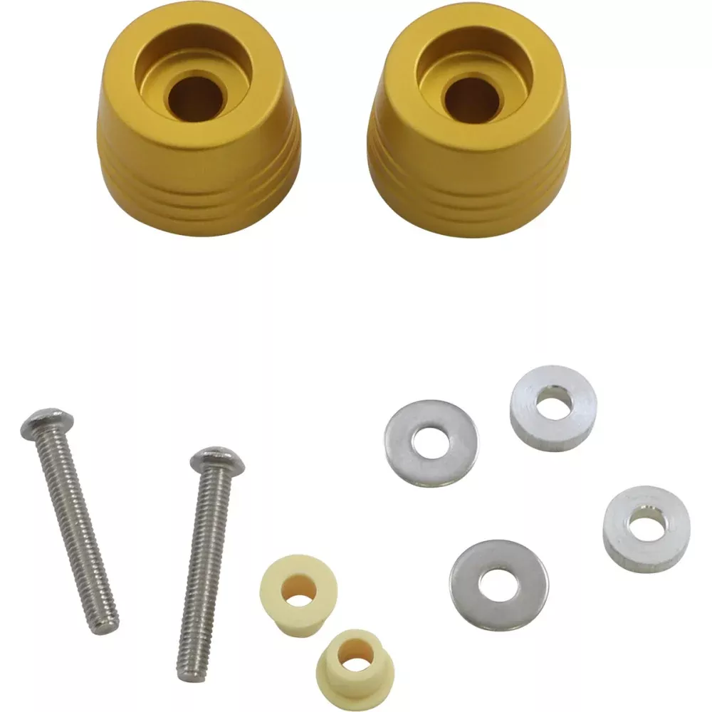 2014-2020, 2022 for Honda MSX125 Grom KURYAKYN Handlebar Sliders Gold 3848