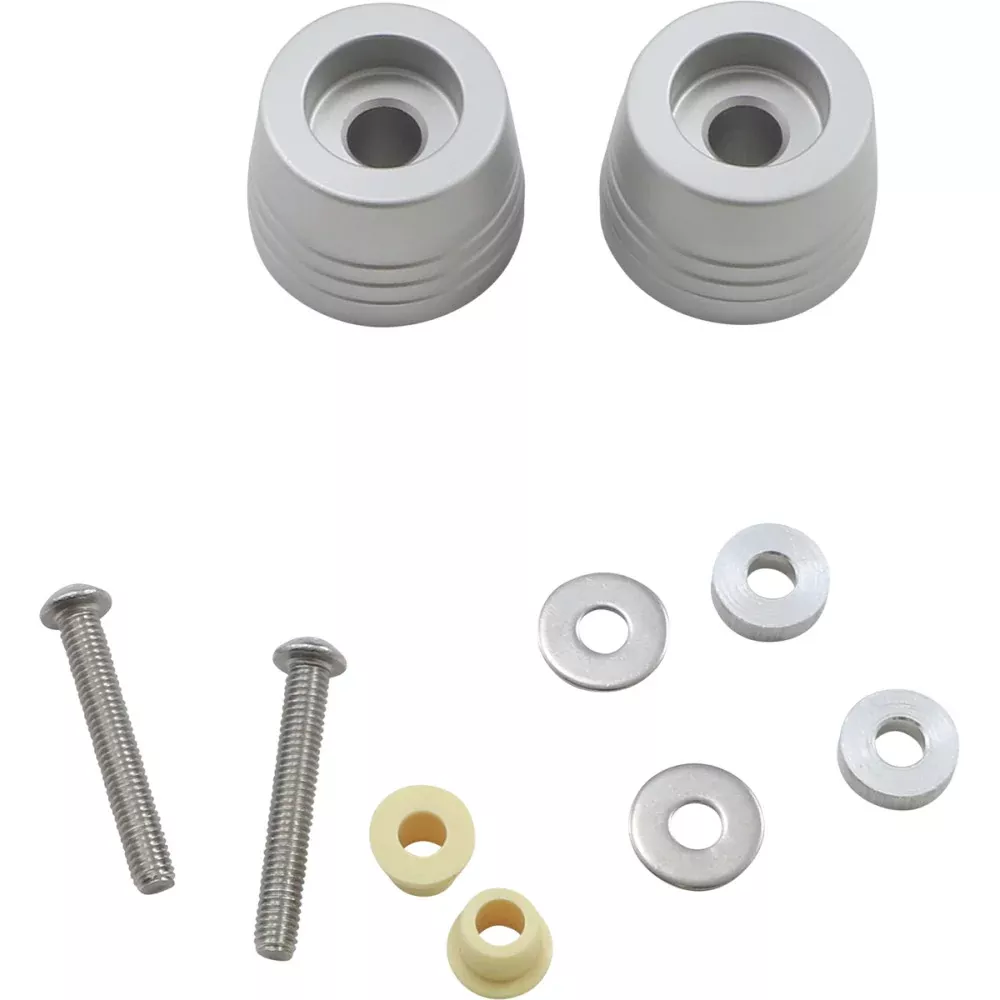 2014-2020, 2022 for Honda MSX125 Grom KURYAKYN Handlebar Sliders Silver 3850