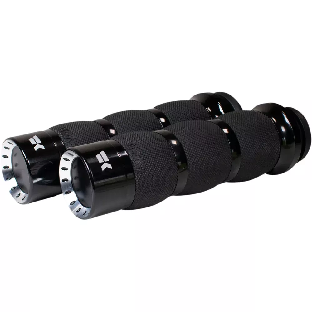 2018-2021 for Harley Softail Slim FLSL Grips Turbine Air Cushion TBW Black