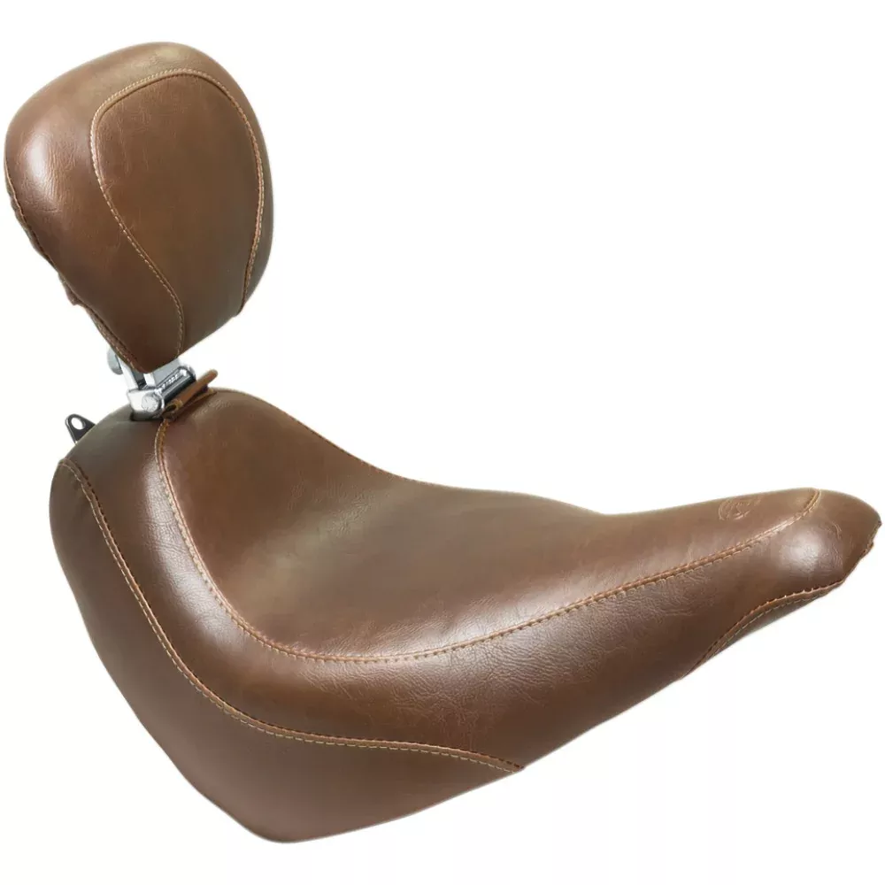 2018-2021 for Harley Softail Slim FLSL Wide Tripper Seat Driver's Backrest Brown