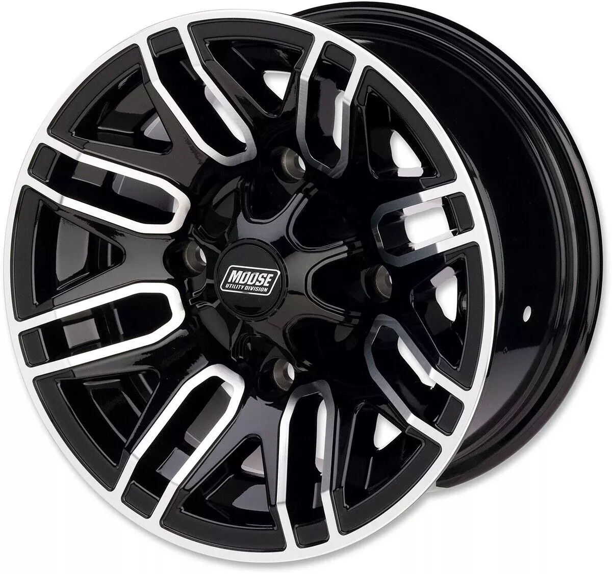 2019-2020 for Can-Am Outlander 850 4x4 112X Wheel Front 12x7 4 /136 4+3 Black
