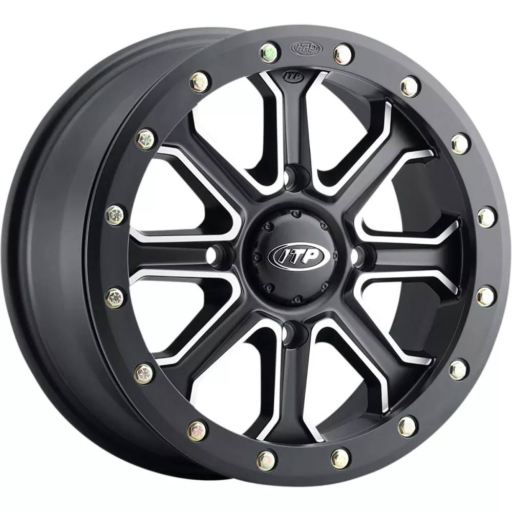 2019-2021 for Honda Talon 1000R ITP Inertia Wheel Front Black 15x7 4 /137 6+1