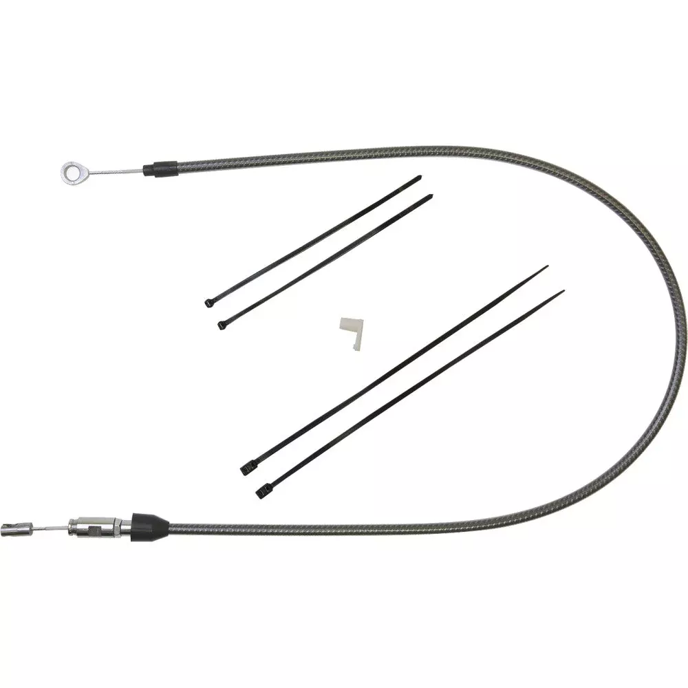 21-22 for Harley FLHR /FLHRXS MAGNM Quick Connect Braided Upper Clutch Cable 45