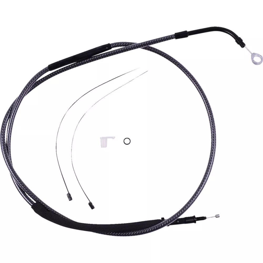 21-22 for Harley FLHT /FLHX MAGNUM High Efficiency Clutch Cable KarbonFibr 66
