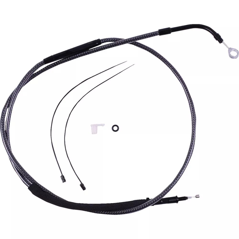 21-22 for Harley FLHT /FLHX MAGNUM High Efficiency Clutch Cable KarbonFibr 68