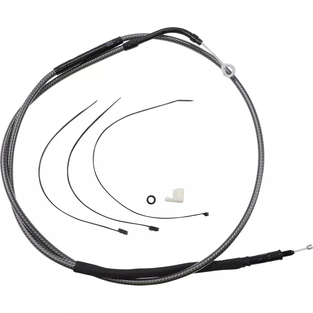 21-22 for Harley FLHT /FLHX MAGNUM High Efficiency Clutch Cable KarbonFibr 72