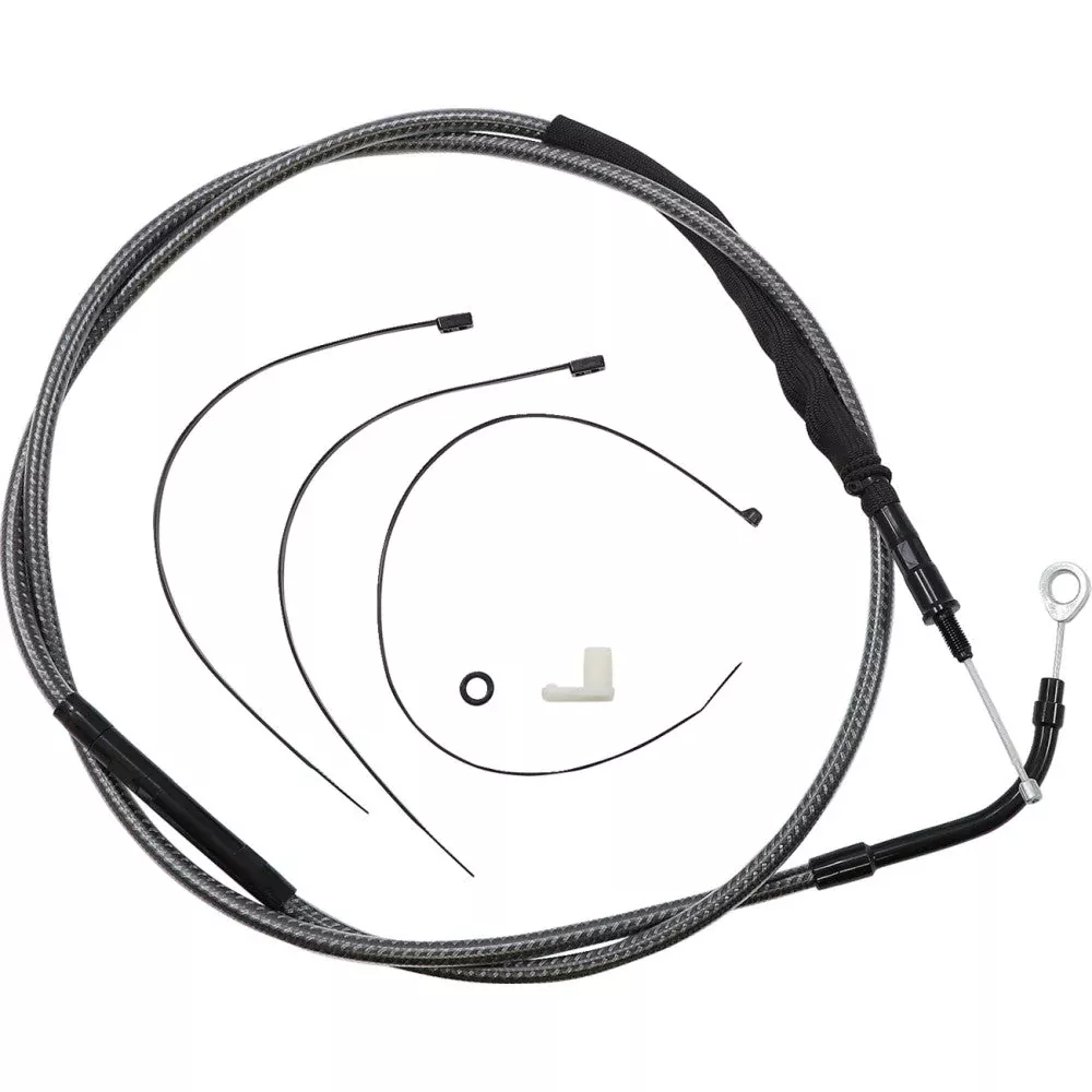 21-22 for Harley FLHT /FLHX MAGNUM High Efficiency Clutch Cable KarbonFibr 76
