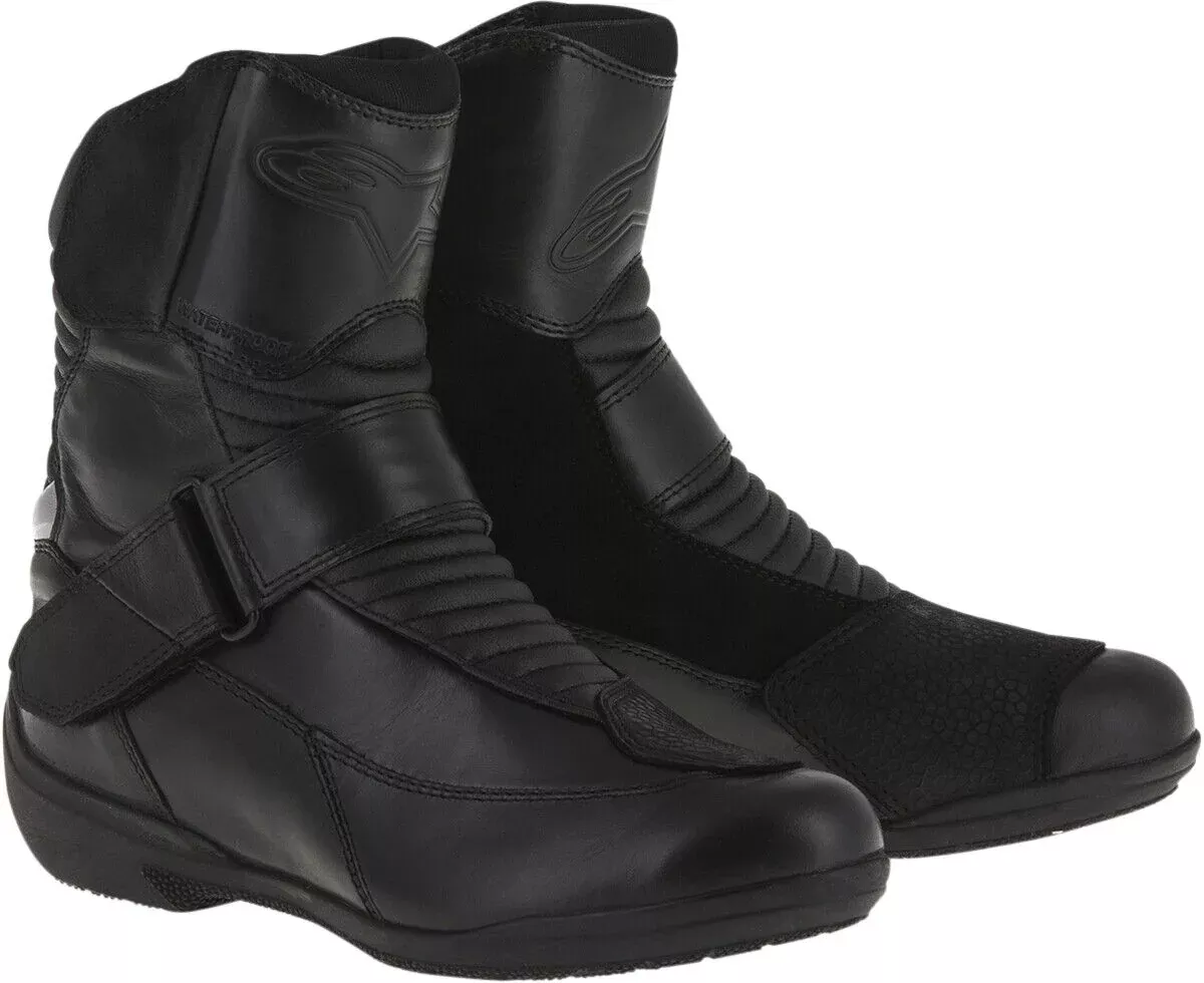 ALPINESTARS Stella Valencia Waterproof Boots - Black - US 5.5 / EU 36 2442216-10-36