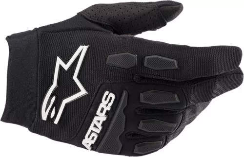 ALPINESTARS Youth Full Bore Gloves - Black - 2XS 3543622-10-2XS