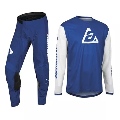 Answer Racing 2022 Arkon Bold Jersey and Pant Combo Reflex Blue/White