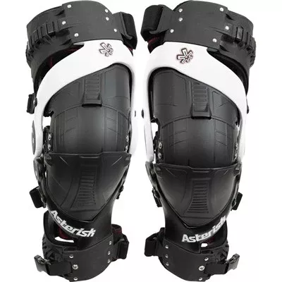Asterisk Ultra Cell 3.0 Knee Brace Protection System - White/Black