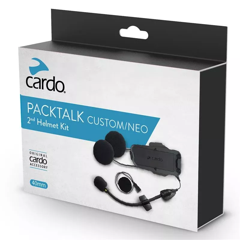 Cardo Packtalk Custom/NEO 2nd Helmet Kit