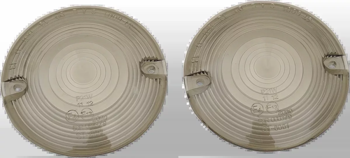 DOT Turn Signal Lens - FLHT - Smoke