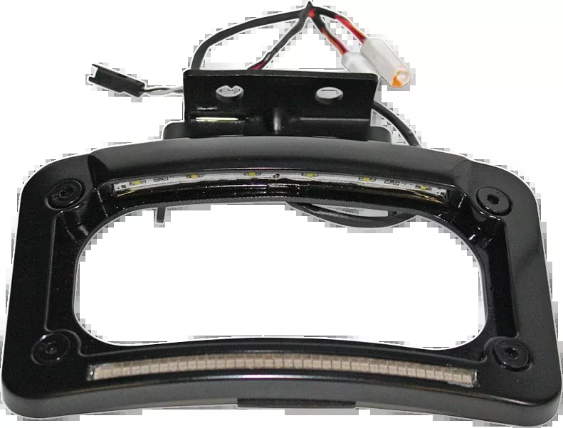 Dual-LED License Place Frame - Indian