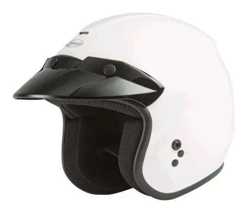 GMAX Youth OF-2 Open Face Helmet YM White