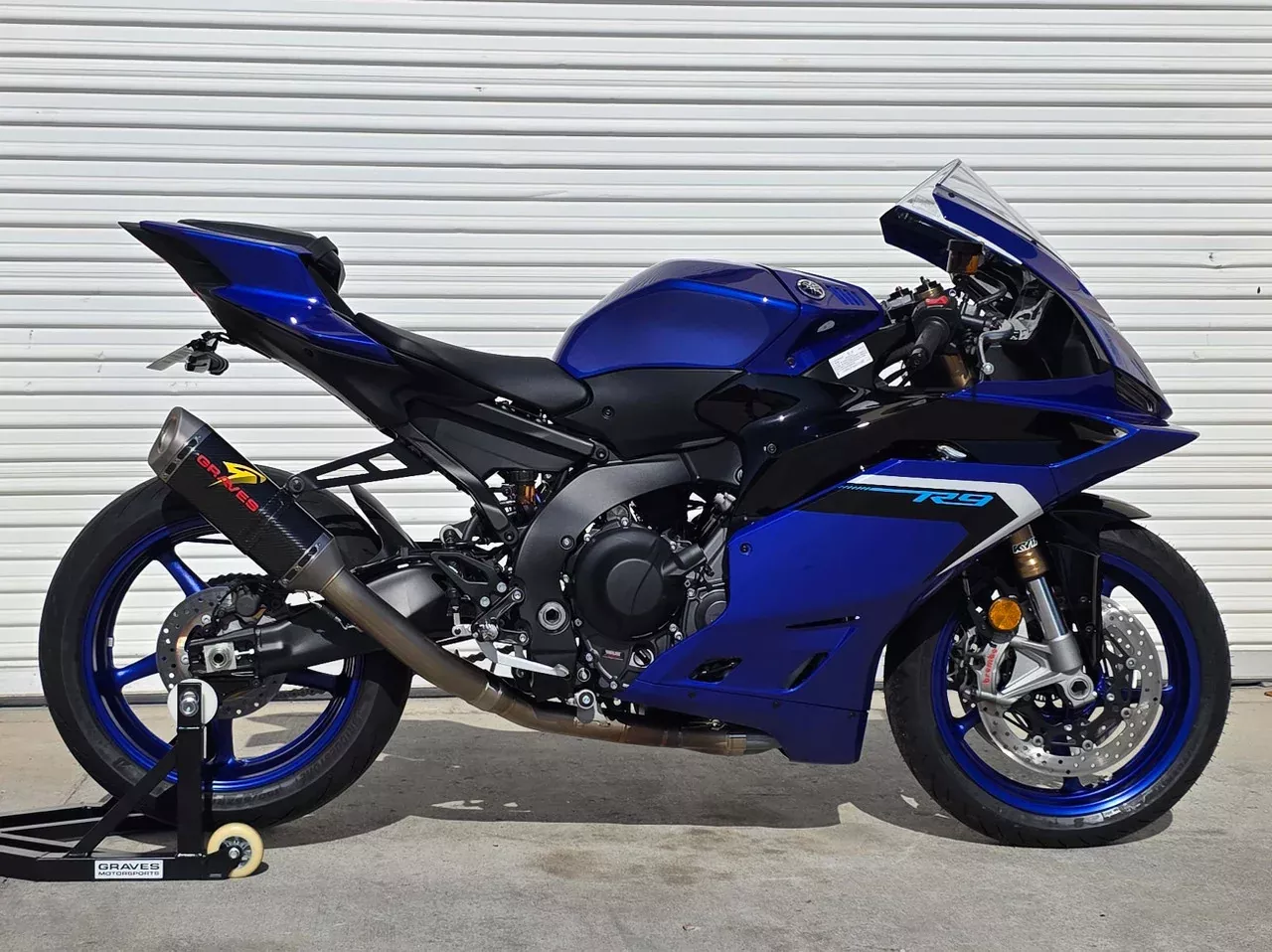 Graves Motorsports Titanium WORKS Exhaust Carbon Silencer Yamaha YZF-R