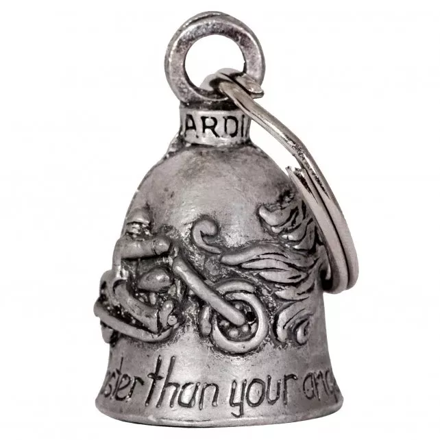 Hot Leathers BEA1025 Never Ride Faster Guardian Bell