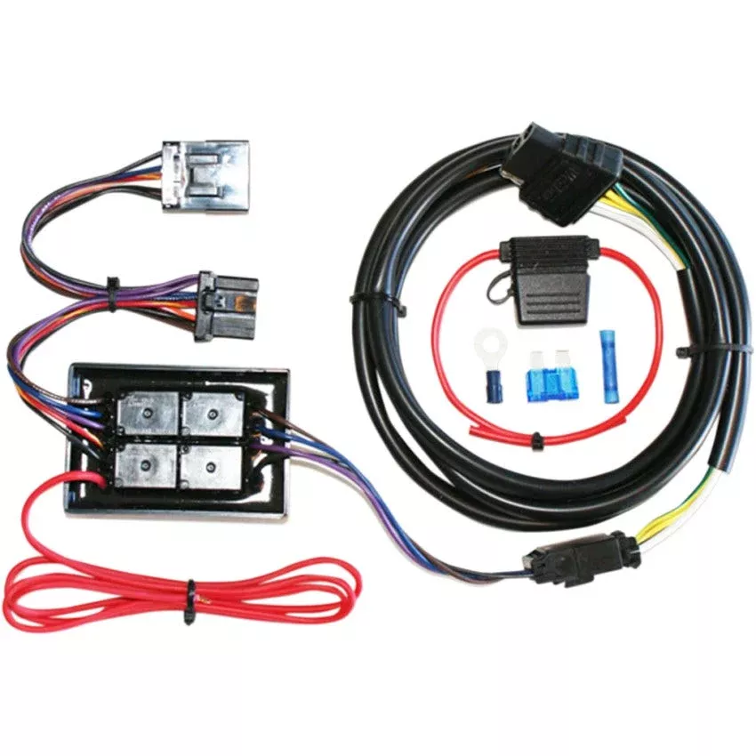 Khrome Werks Plug N Play Trailer Wiring Kit for Harley Touring 99-13 w/ 8 PIN