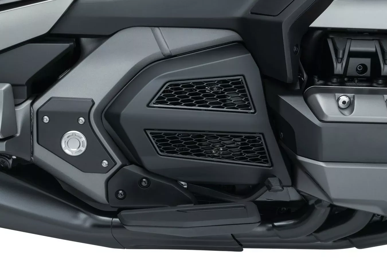 Kuryakyn 3275 Omni Transmission Covers Black Honda GoldWing GL1800 18-21