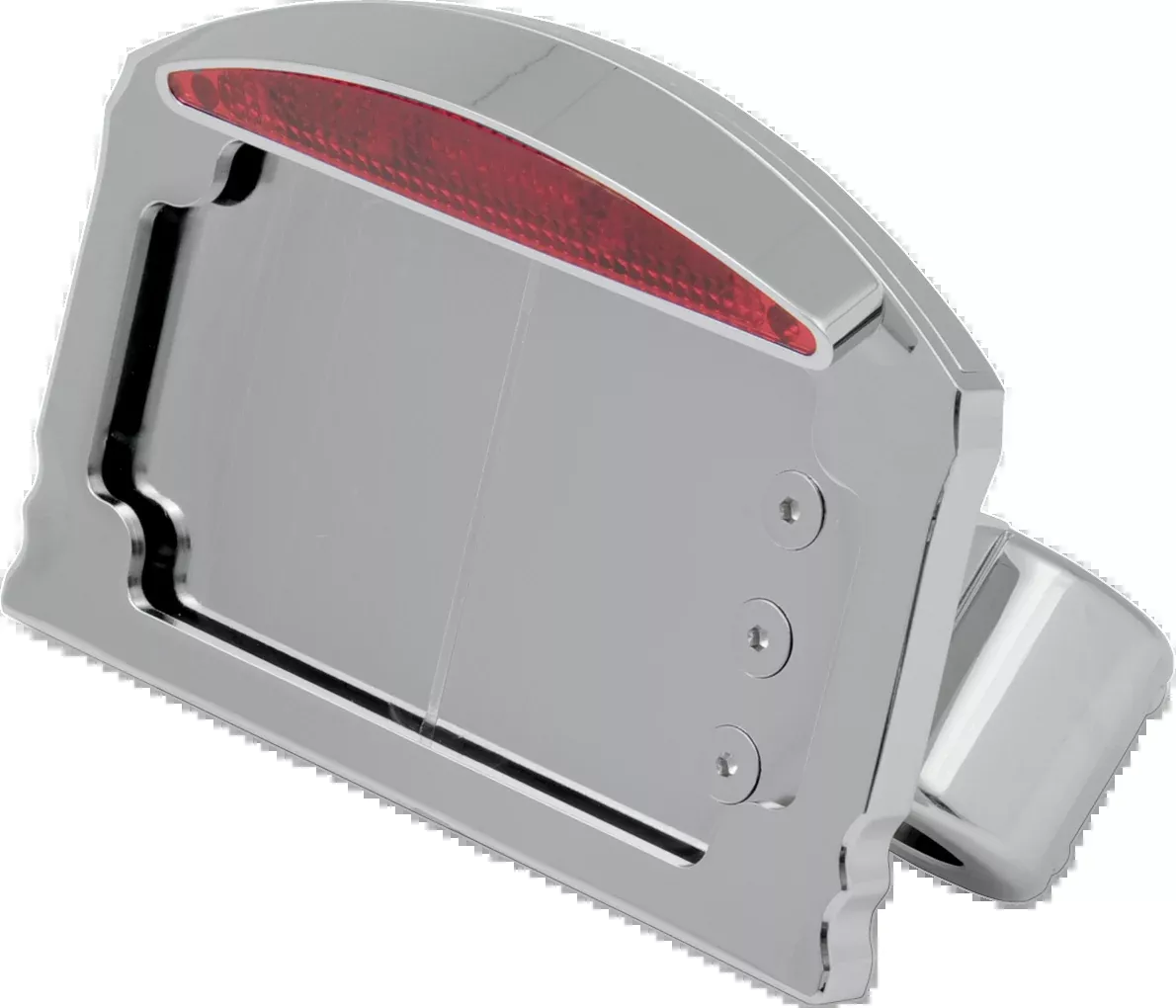LED Tailight /License Plate Mount - Half-Moon - Flat
