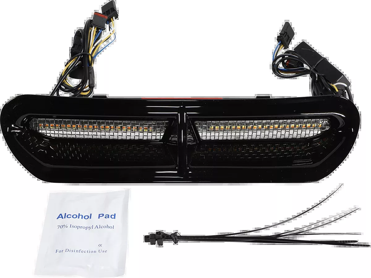 LED Vent Insert - Black w / Stainless Mesh