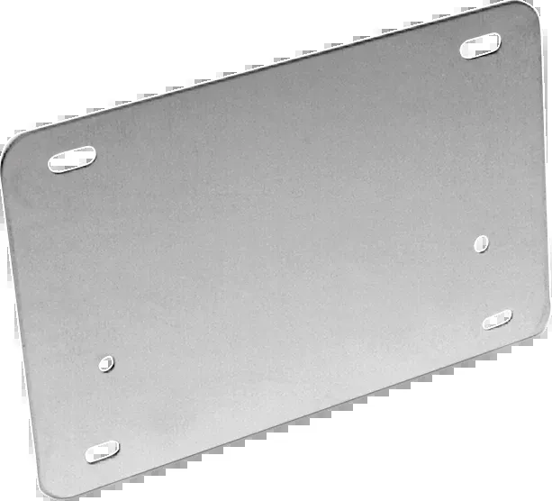 License Backing Plate