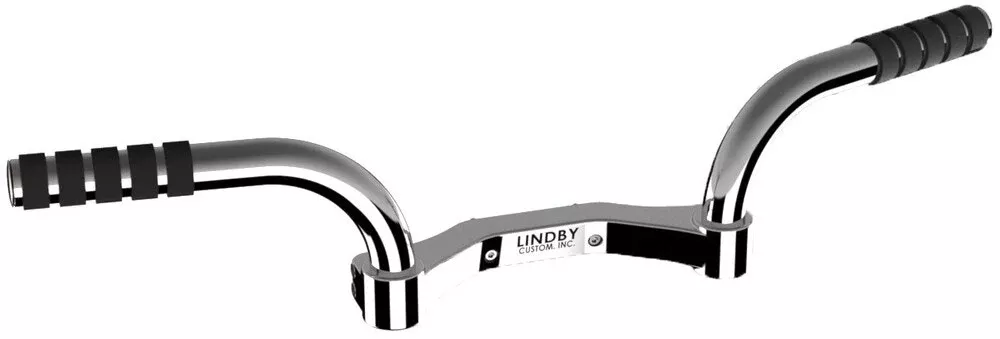 Lindby Chrome Adjustable Foot Rest Frame Mount Harley Touring 14-Up