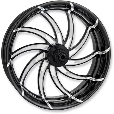 Performance Machine (Pm) Wheel - Supra - Front - Dual Disc/With Abs - Platinum Cut - 21X3.5 - '08+ Fl 1204-7106R-SUPAJ-BMP