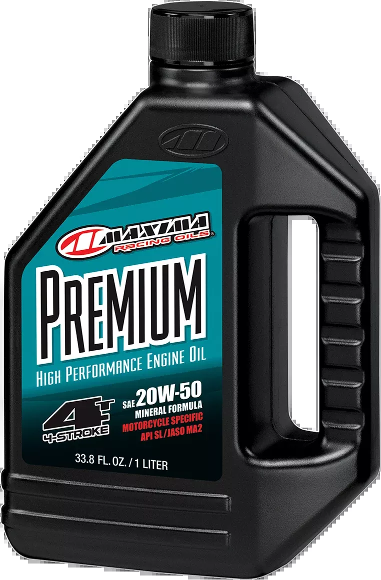 Premium High Performance Mineral 4T Engine Oil - 20W50
