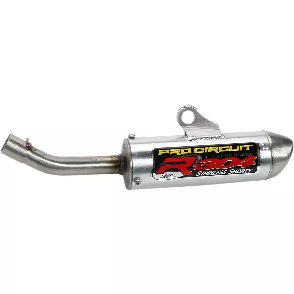 Pro Circuit R-304 Shorty Aluminum Silencer Honda CR125R 2002–2007