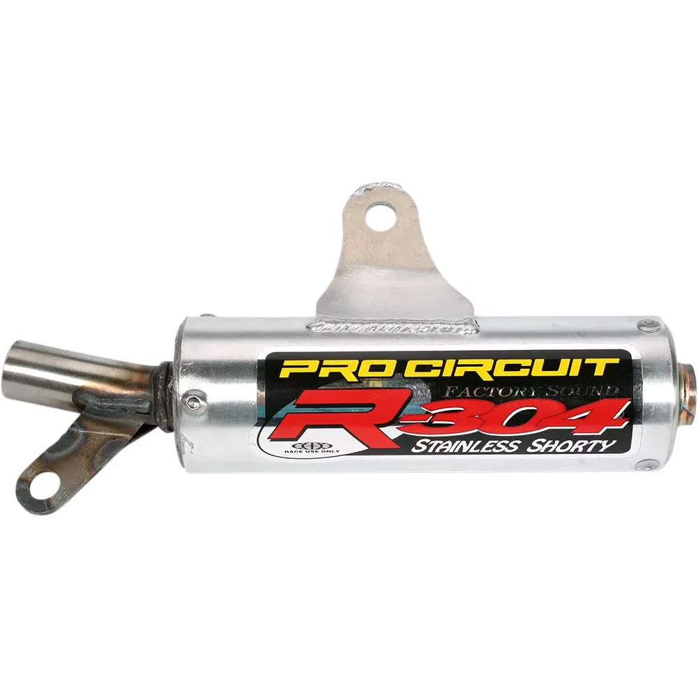 Pro Circuit R-304 Shorty Aluminum Silencer Suzuki RM80 1989–2023