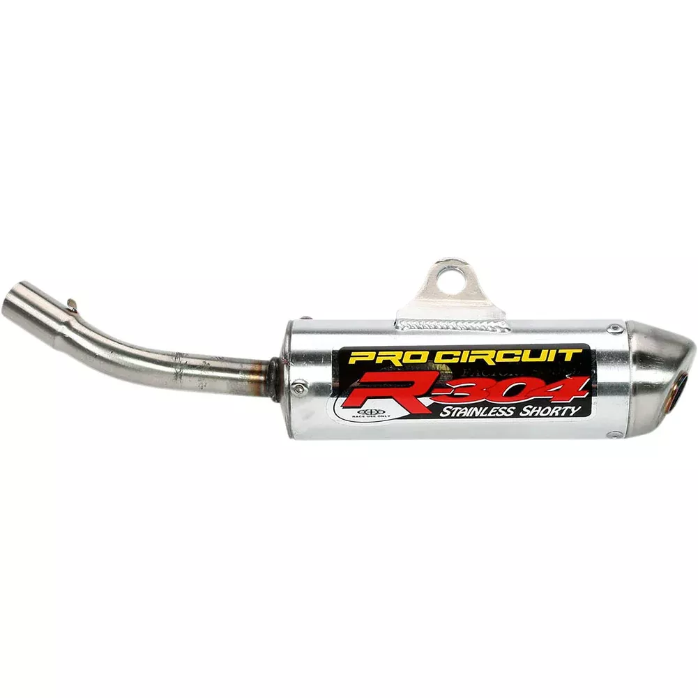 Pro Circuit R-304 Shorty Aluminum Silencer Yamaha YZ80 1993–2018