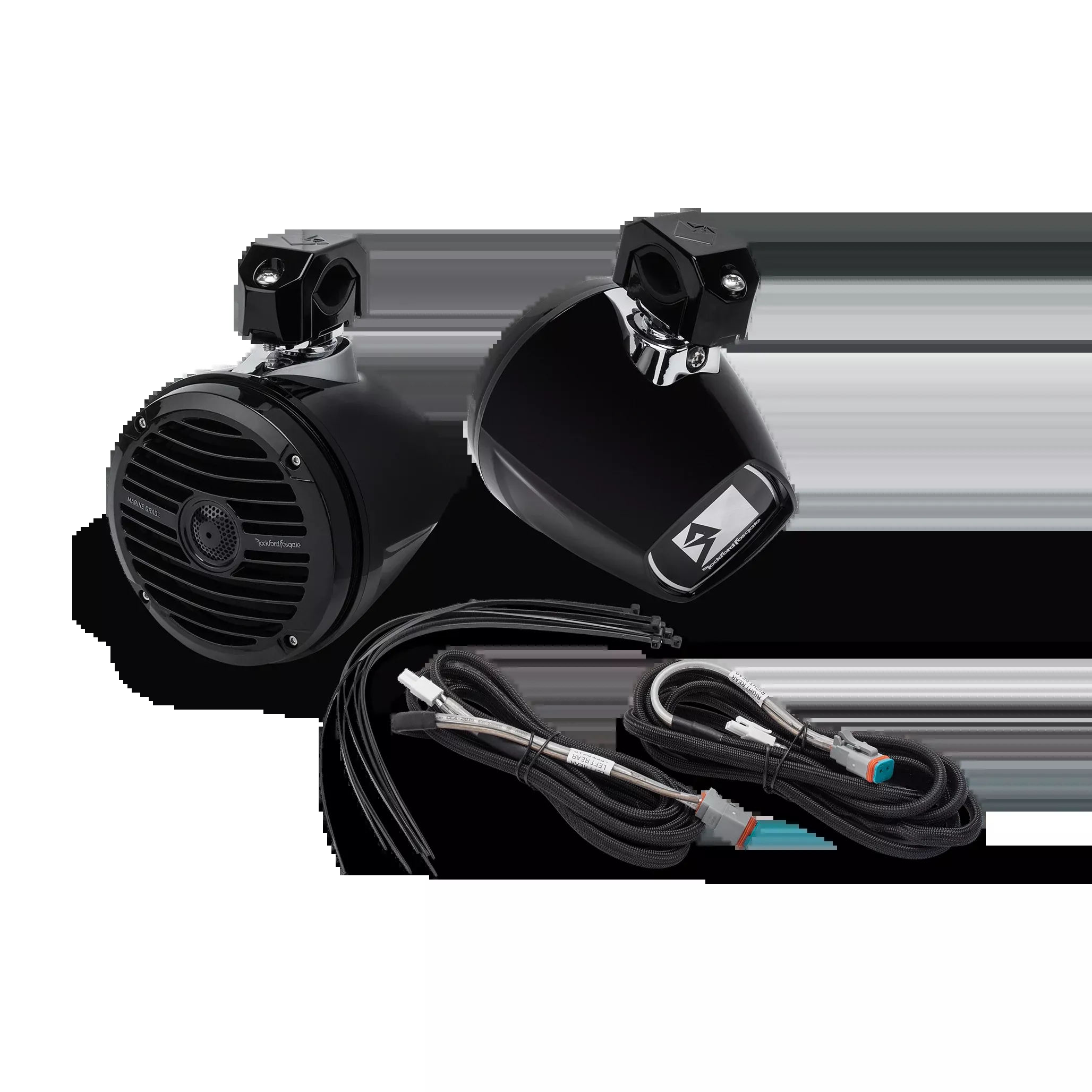 Rockford Fosgate Add-on Rear Speaker Kit Stage 2 & Stage 3 Yamaha YXZ